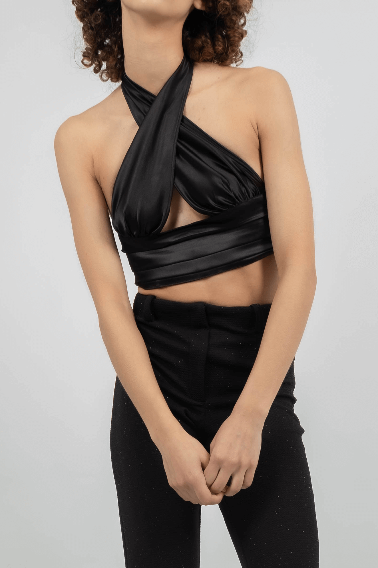 BOOGIE TOP IN BLACK